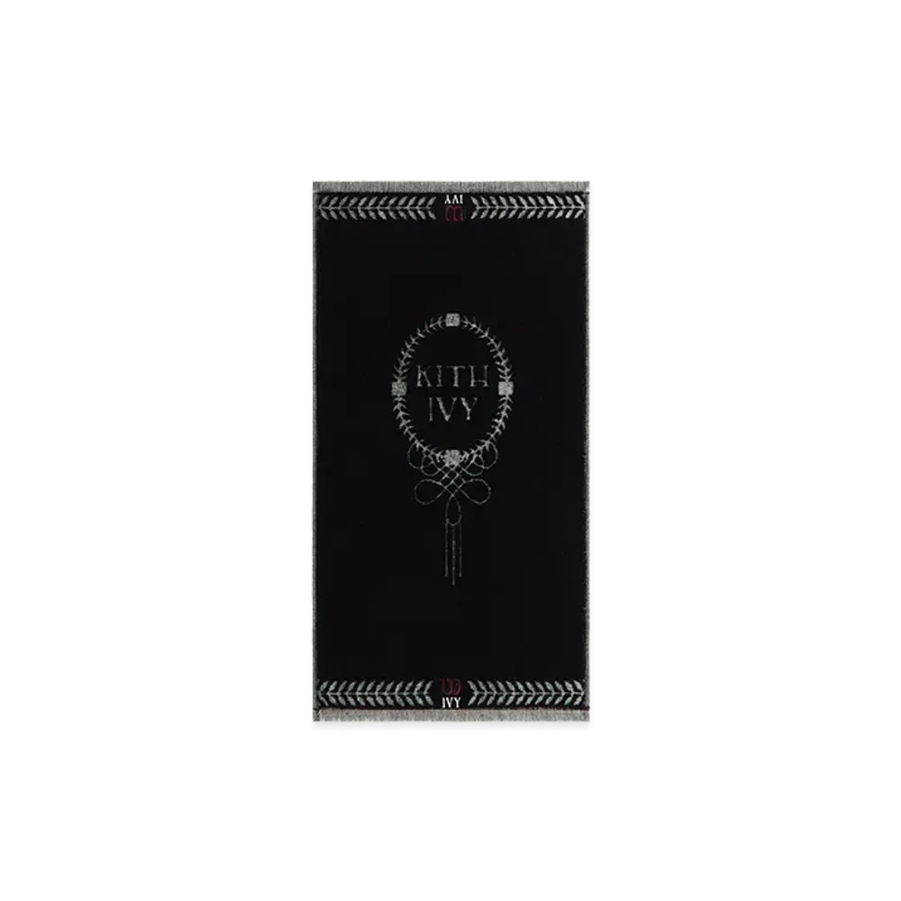 Kith Ivy For Wilson Jacquard Club Towel "Black"