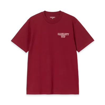Carhartt WIP S/S Alumni T Shirt "Scarlet"