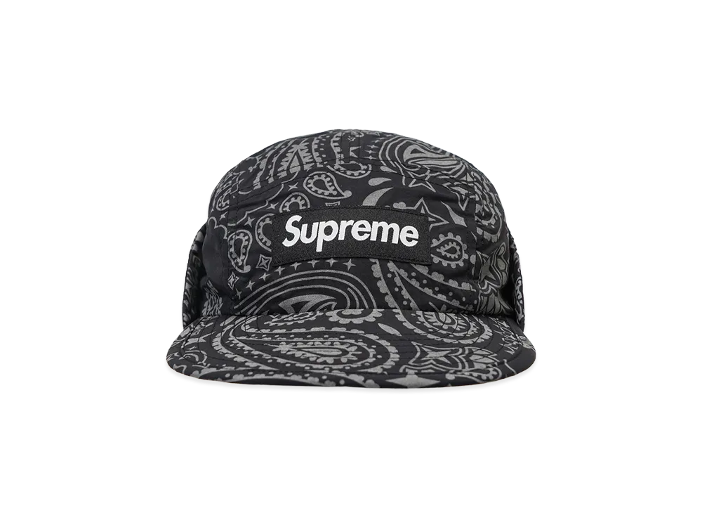 Supreme Reflective Bandana Sunshield Camp Cap 