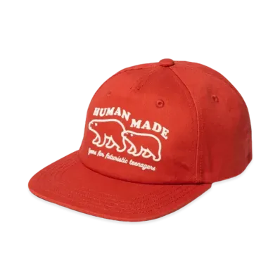 HUMAN MADE 5 Panel Cap #2 "Red"