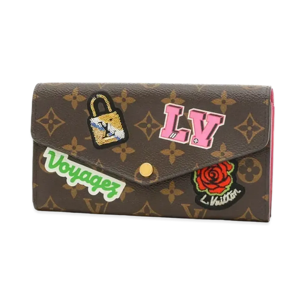 Louis Vuitton Sarah Wallet Monogram Patches