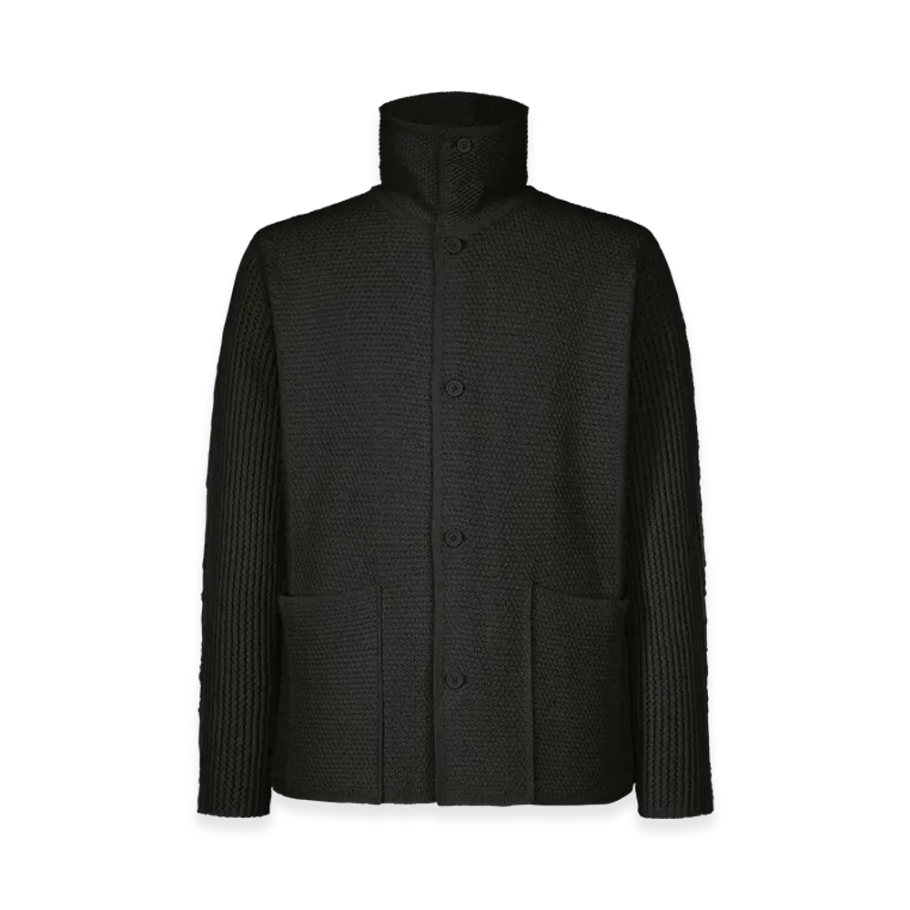 HOMME PLISSE ISSEY MIYAKE Rustic Knit "Black"