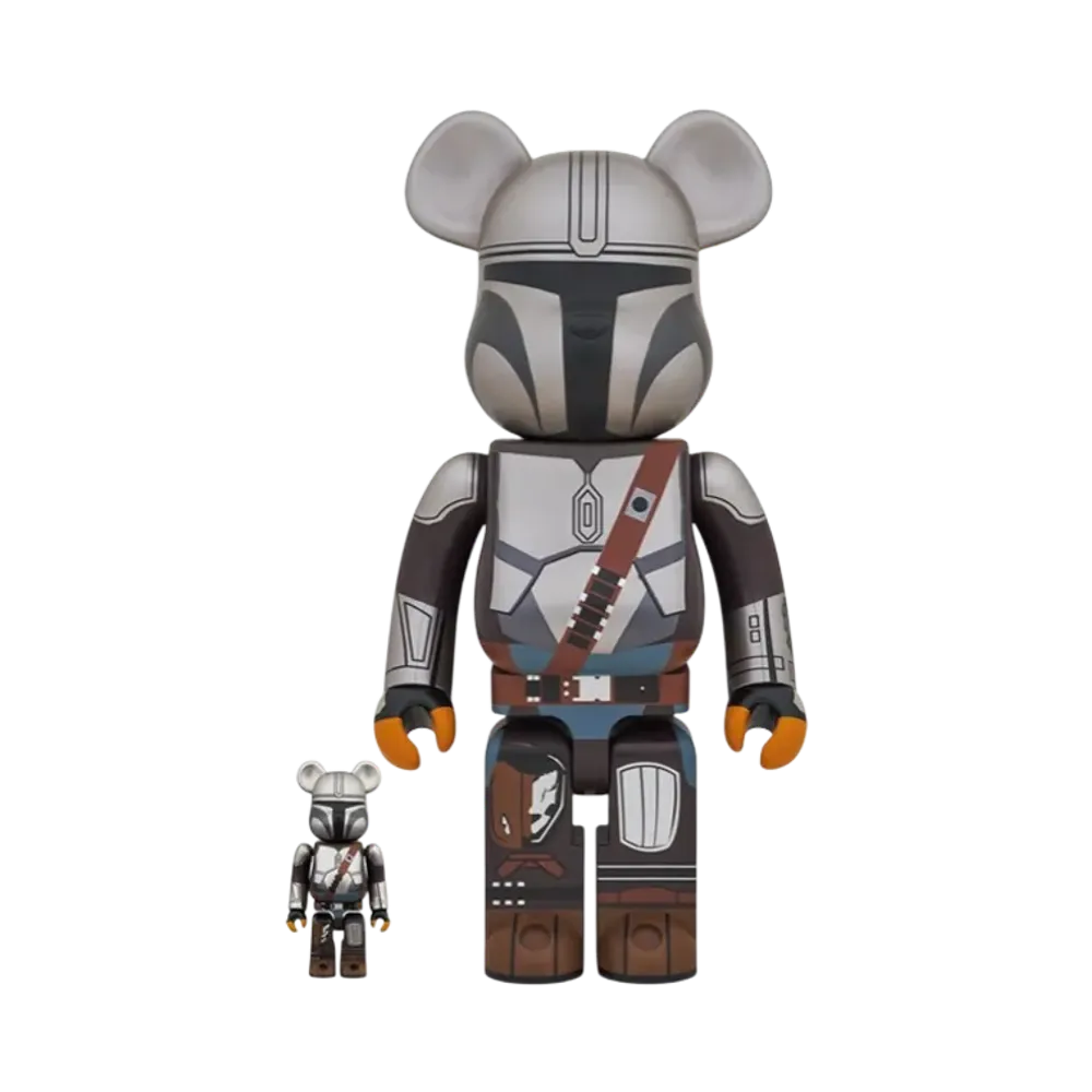 MEDICOM TOY "BEARBRICK" -THE MANDALORIAN- Bearbrick The Mandalorian 100% & 400%