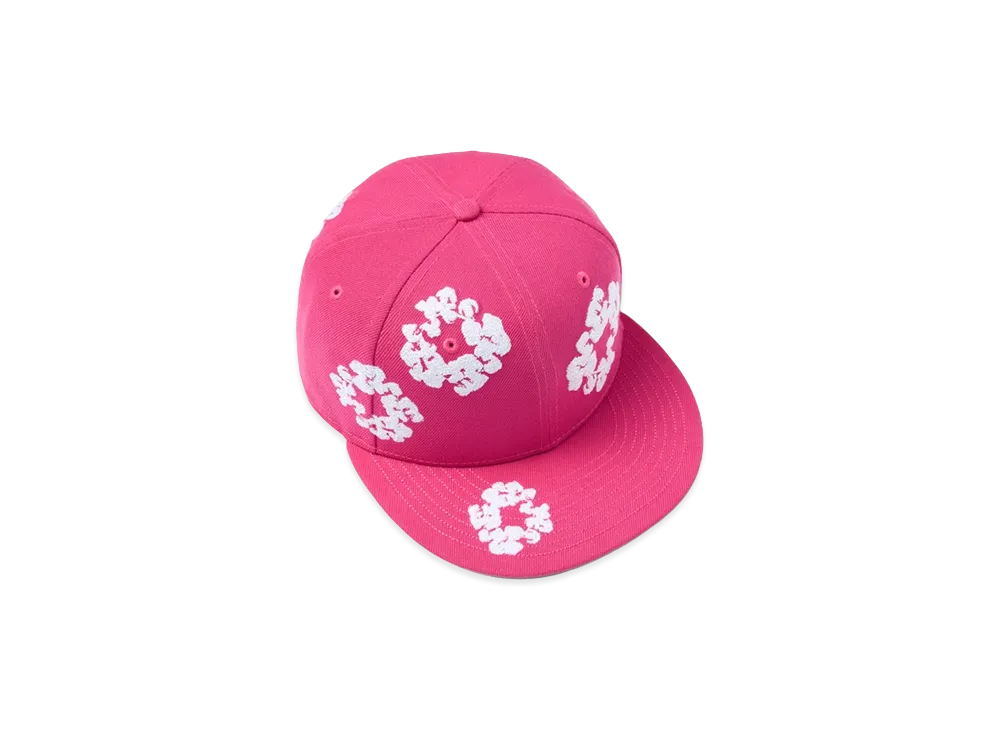 DENIM TEARS Cotton Wreath New Era 59Fifty Fitted Cap "Pink"