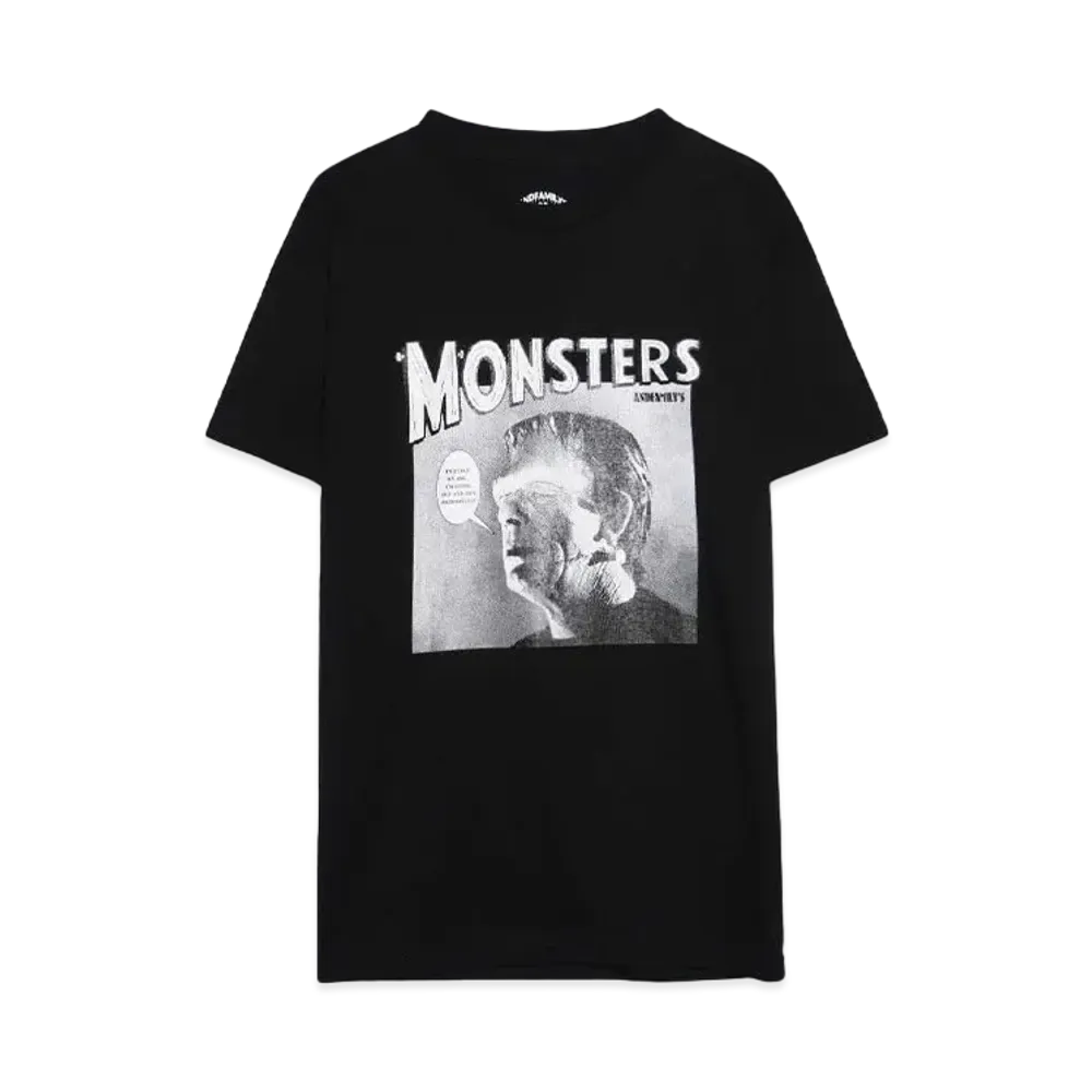 ANDFAMILYS U.S.A. Original Tee ... Monster "BLACK"