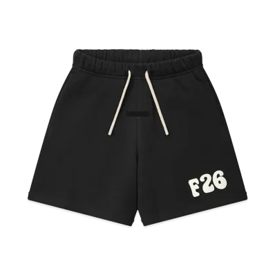 FEAR OF GOD ESSENTIALS Kids Classic Sweatshort "Vintage Black"