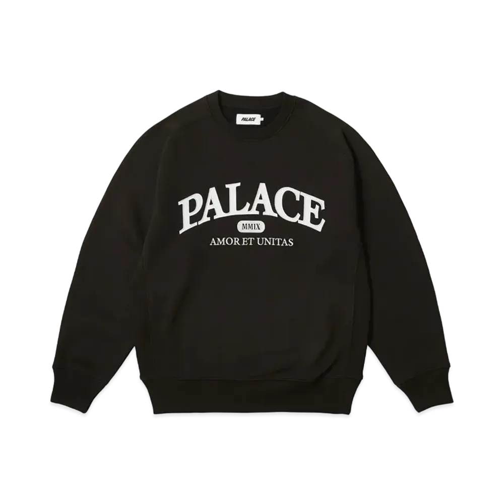 PALACE Unitas Crew "Black"
