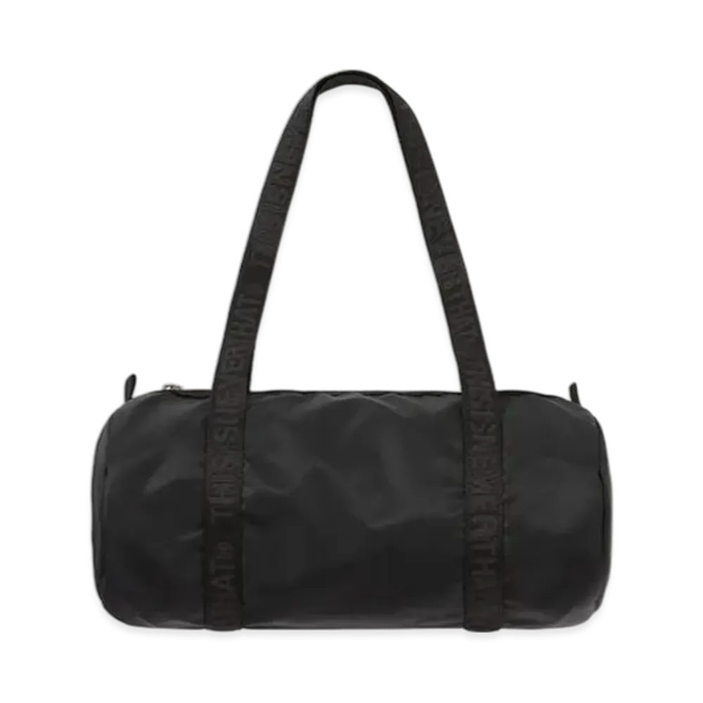 thisisneverthat Light Duffle Bag (S) "Black"