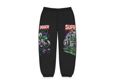 Supreme Grave Digger Sweatpant "Black"