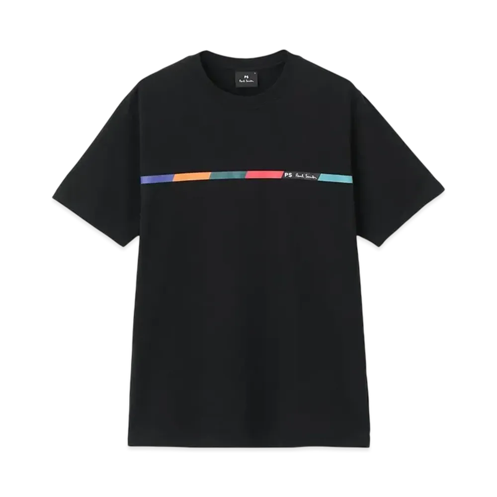 Paul Smith Sports Stripe Bar Tee "Black"