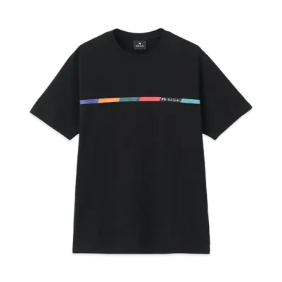 Paul Smith Sports Stripe Bar Tee "Black"