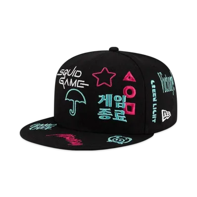 NEW ERA x NETFLIX 59Fifty Squid Game "Black"