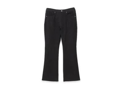 BEAMS FUTURE ARCHIVE Stripe Shoecut Denim "Black Stripe"