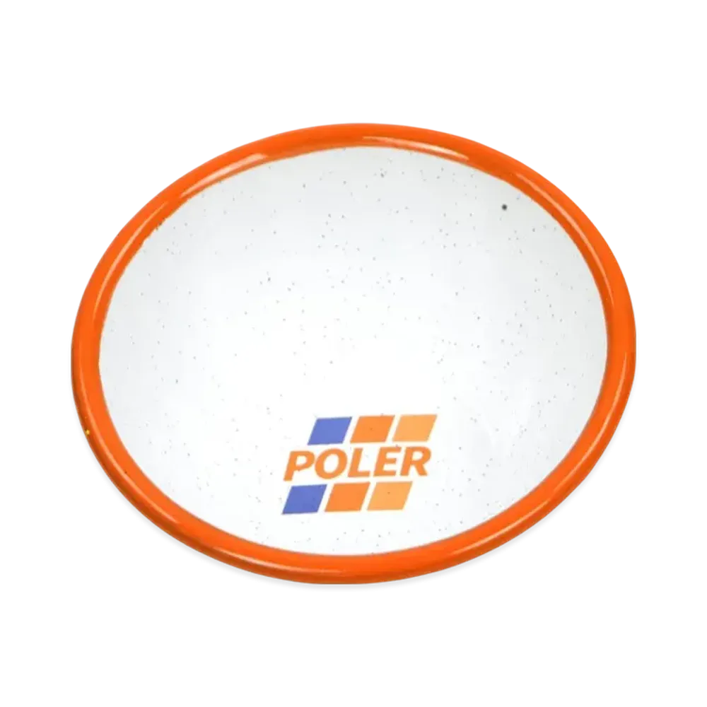 POLeR Camping Bowl "WhiteRed"