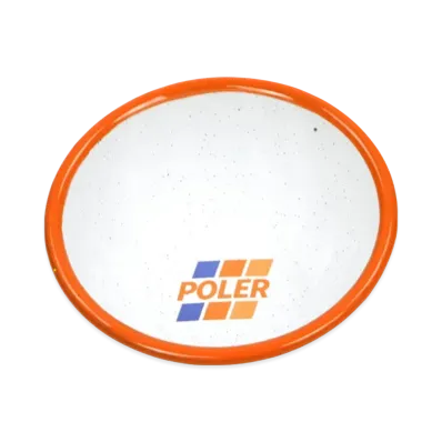 POLeR Camping Bowl "WhiteRed"