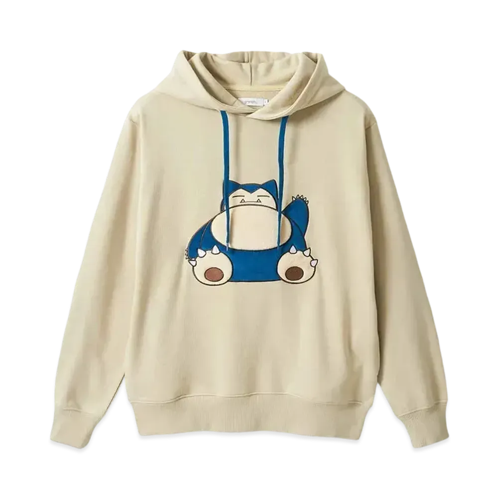 graniph x Pokemon Snorlax Fleece Parka "Beige"