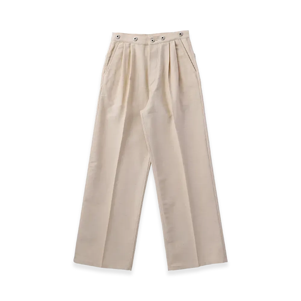 T.T Taiga Takahashi LOT.207 Miner Trousers "Ivory"