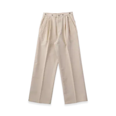 T.T Taiga Takahashi LOT.207 Miner Trousers "Ivory"