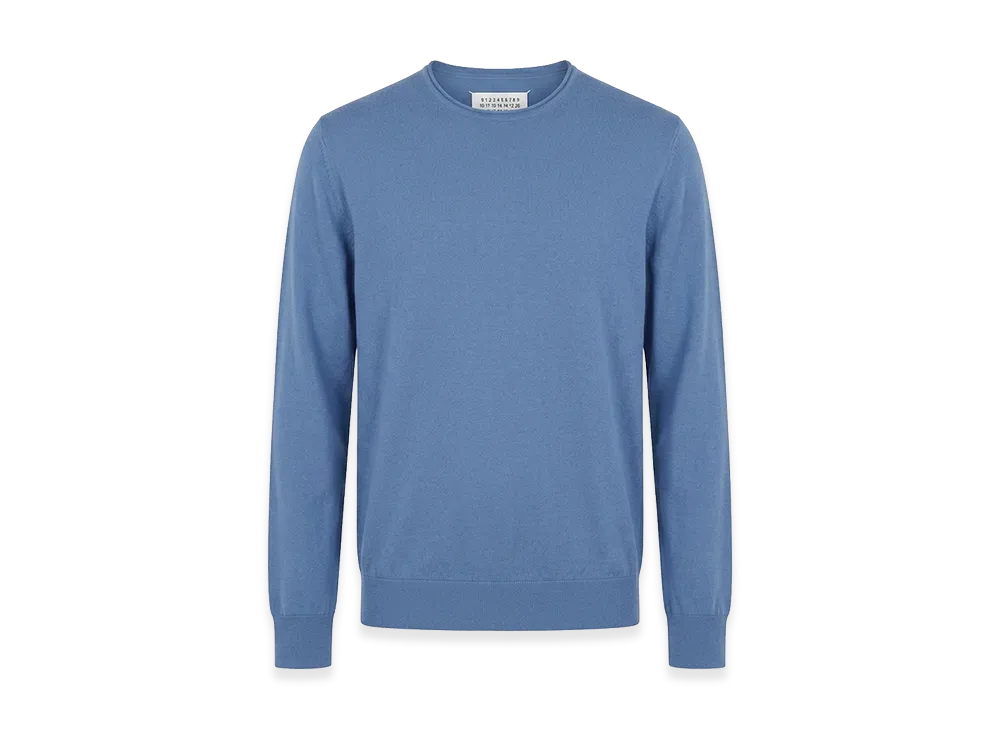 Maison Margiela Cashmere Knit Sweater "Blue"