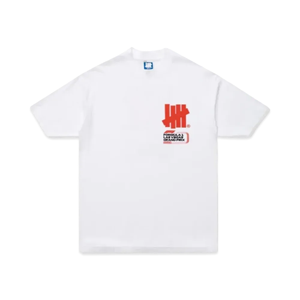 UNDEFEATED x F1 LVGP Lockup S/S Tee "White"