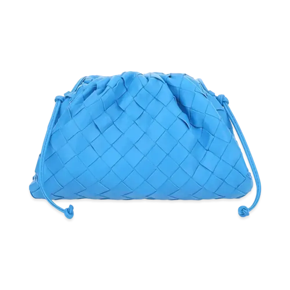 Bottega Veneta Mini Clutch "Blue"