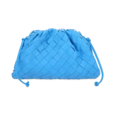 Bottega Veneta Mini Clutch "Blue"
