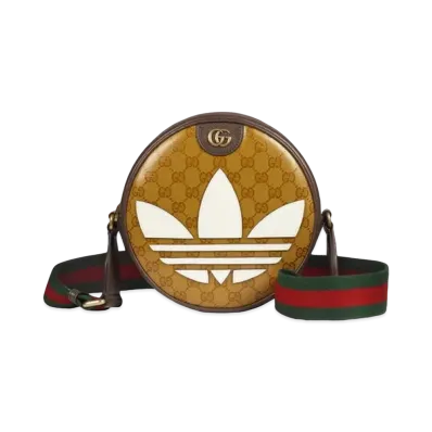 adidas x GUCCI Ophidia Small Shoulder Bag "Beige/Brown"