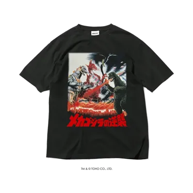 GODZILLA | HOMEGAME \ 1975 メカゴジラの逆襲 TEE BLACK