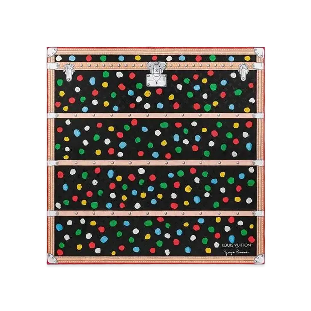 Louis Vuitton x Yayoi Kusama Painted Dots Monogram Square 90 "Noir"