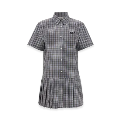 MIU MIU Women's Pleated Dress "Multicolor"