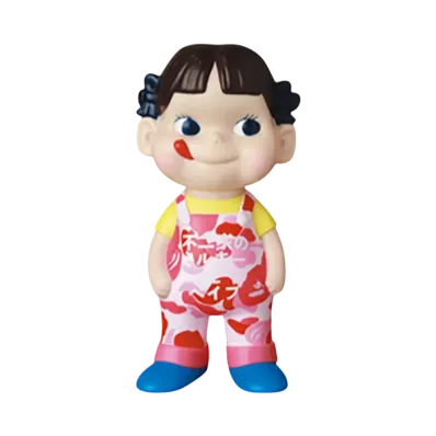 MEDICOM TOY "Fujiya Sofubi Collection" Bape X Peko-Chan Pink