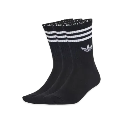adidas 3S Crew S 3P "Black/Black/Black"