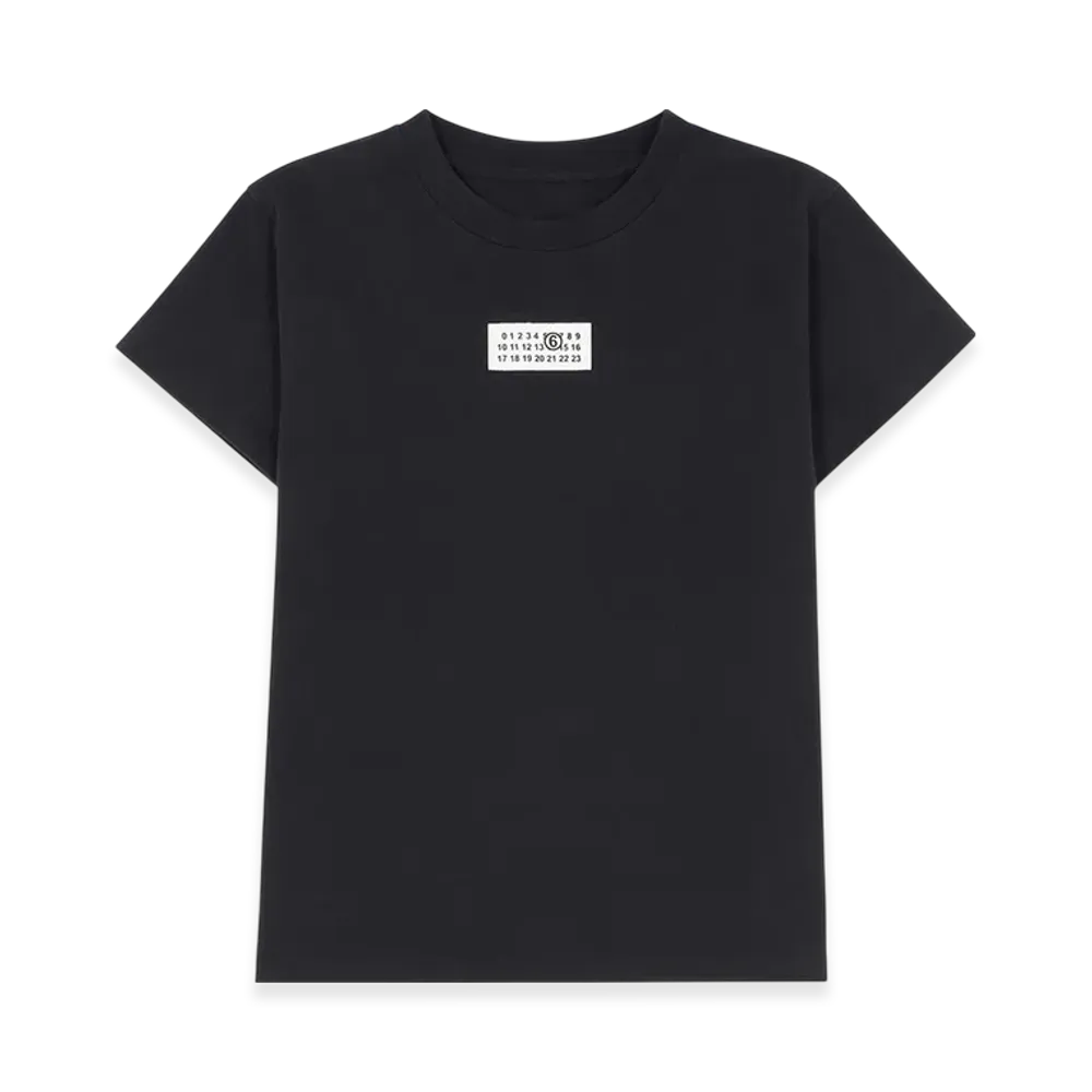MM6 Maison Margiela Women's Printed T-Shirt "Black"