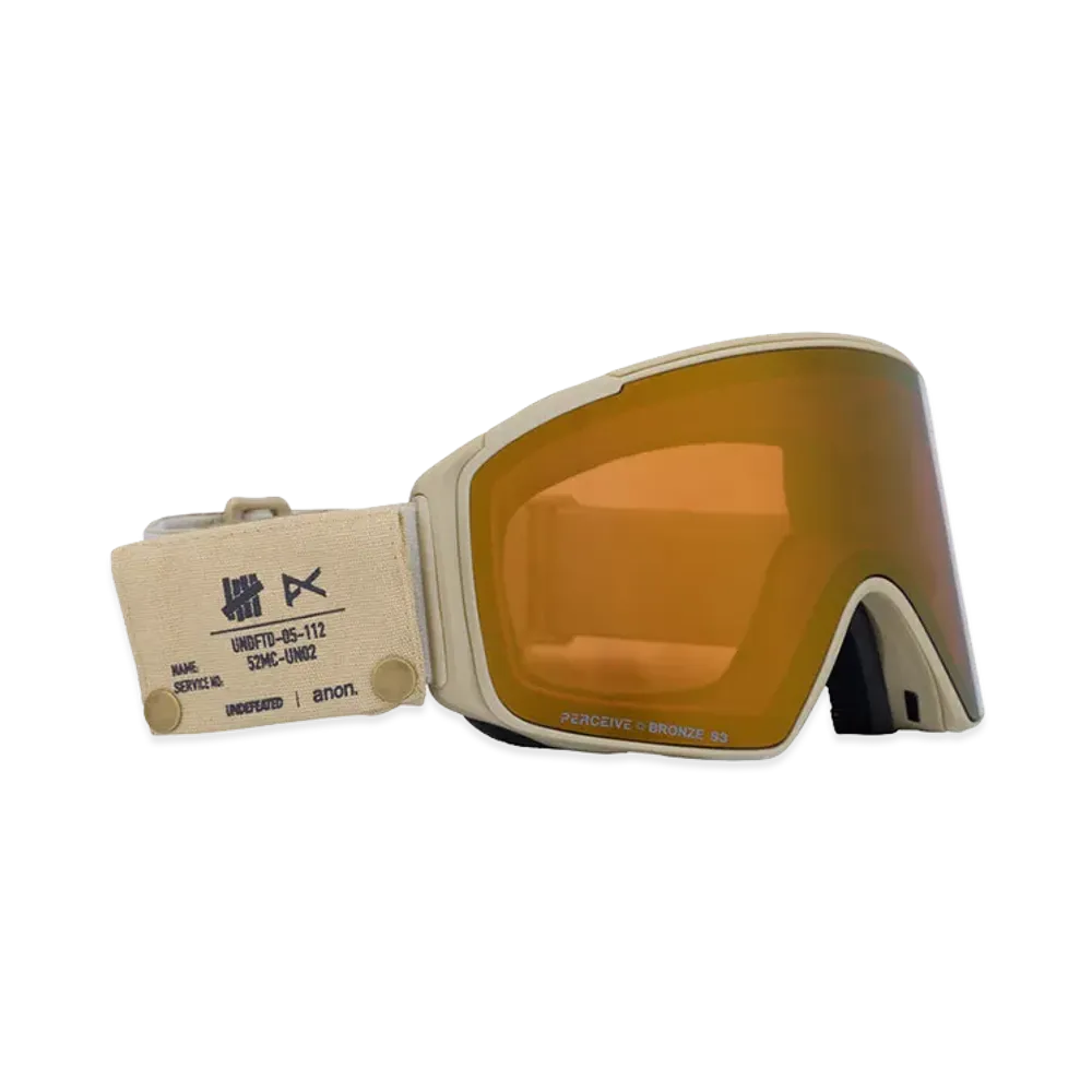 UNDEFEATED x BURTON M4 Goggles RG "Tan"