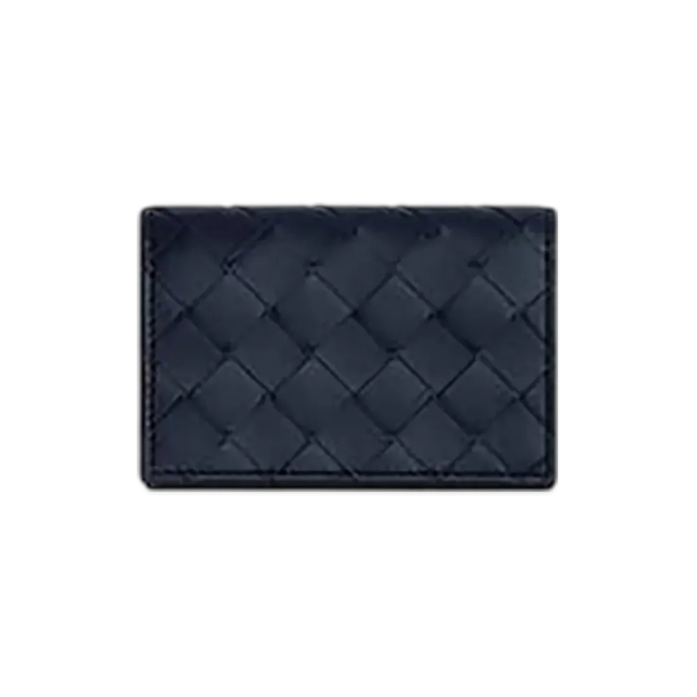 Bottega Veneta Intrecciato Business Card Case "Space"