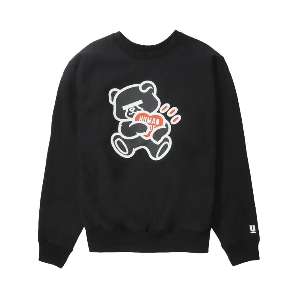 HUMAN MADE x UNDERCOVER Heavyweight Sweatshirt "Black"