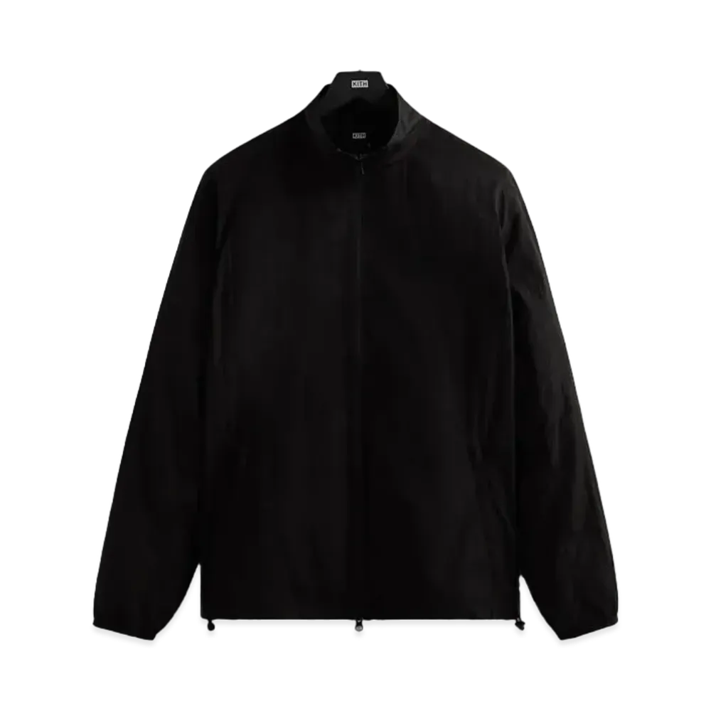 Kith Wrinkle Nylon Windsor Panelled Track Jacket "Black"