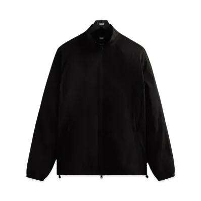 Kith Wrinkle Nylon Windsor Panelled Track Jacket "Black"