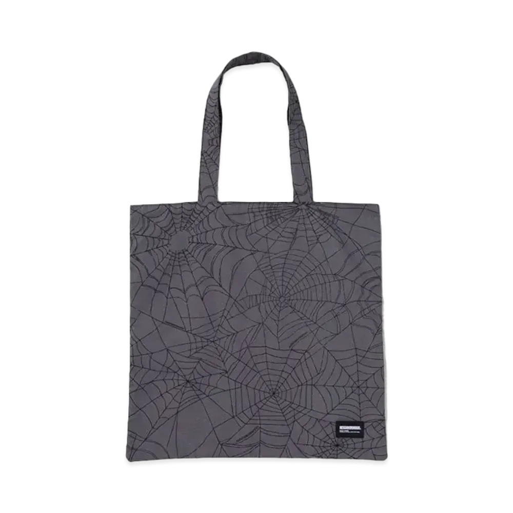 NEIGHBORHOOD Spiderweb Tote Bag "Gray"