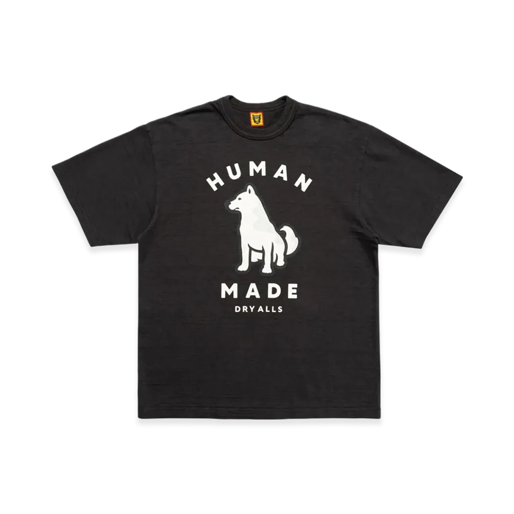HUMAN MADE Worksout 20th Anniversary Jindo Dog Graphic T-Shirt "Black"