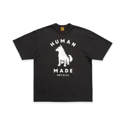 HUMAN MADE Worksout 20th Anniversary Jindo Dog Graphic T-Shirt "Black"