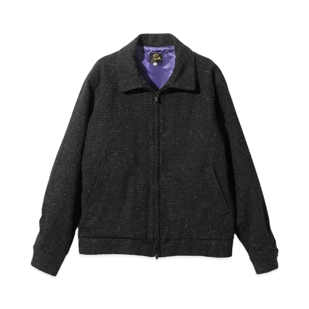 Needles Sport Jacket W/N Small Plaid Cloth "Black"