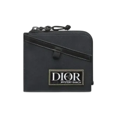 Dior x Mysteryranch Short Zipper Wallet "Black"