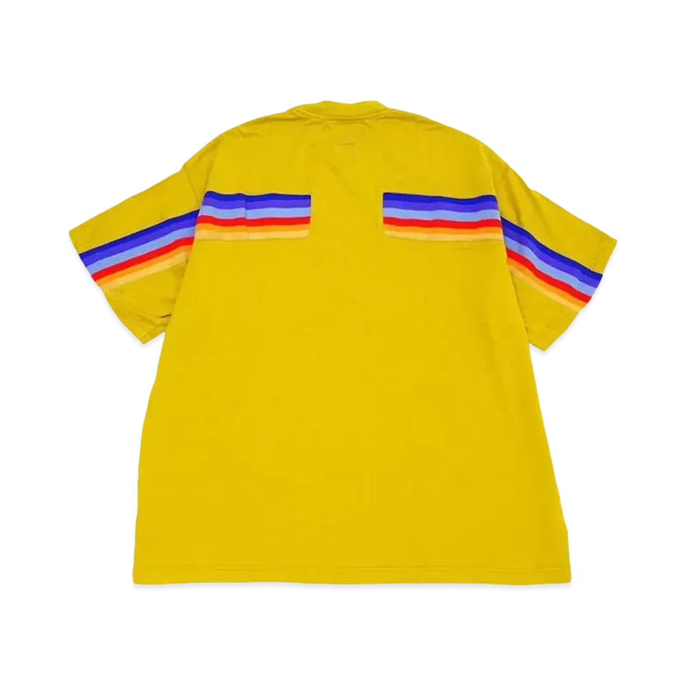 FACETASM RIB BIG TEE "GOLD"