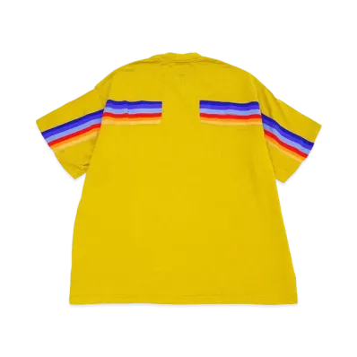 FACETASM RIB BIG TEE "GOLD"