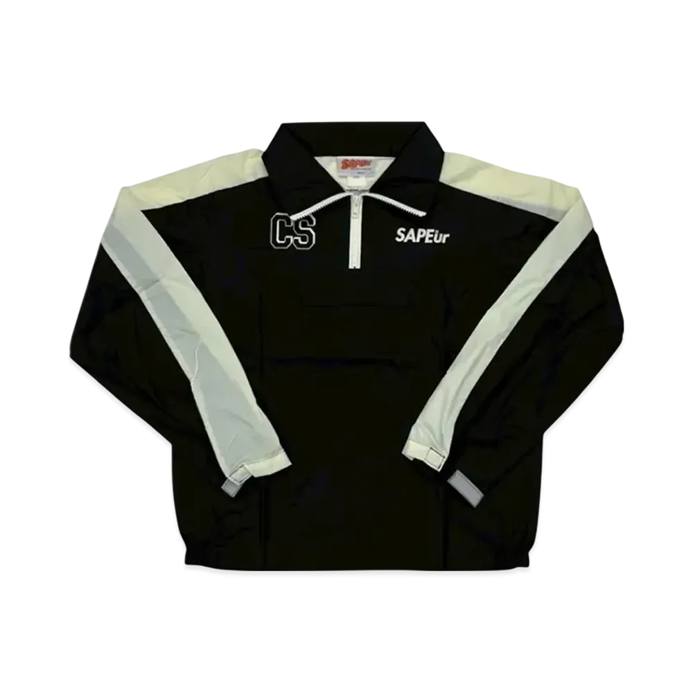 SAPEur Kid's Pullover Nylon Jacket Jacket "Black"