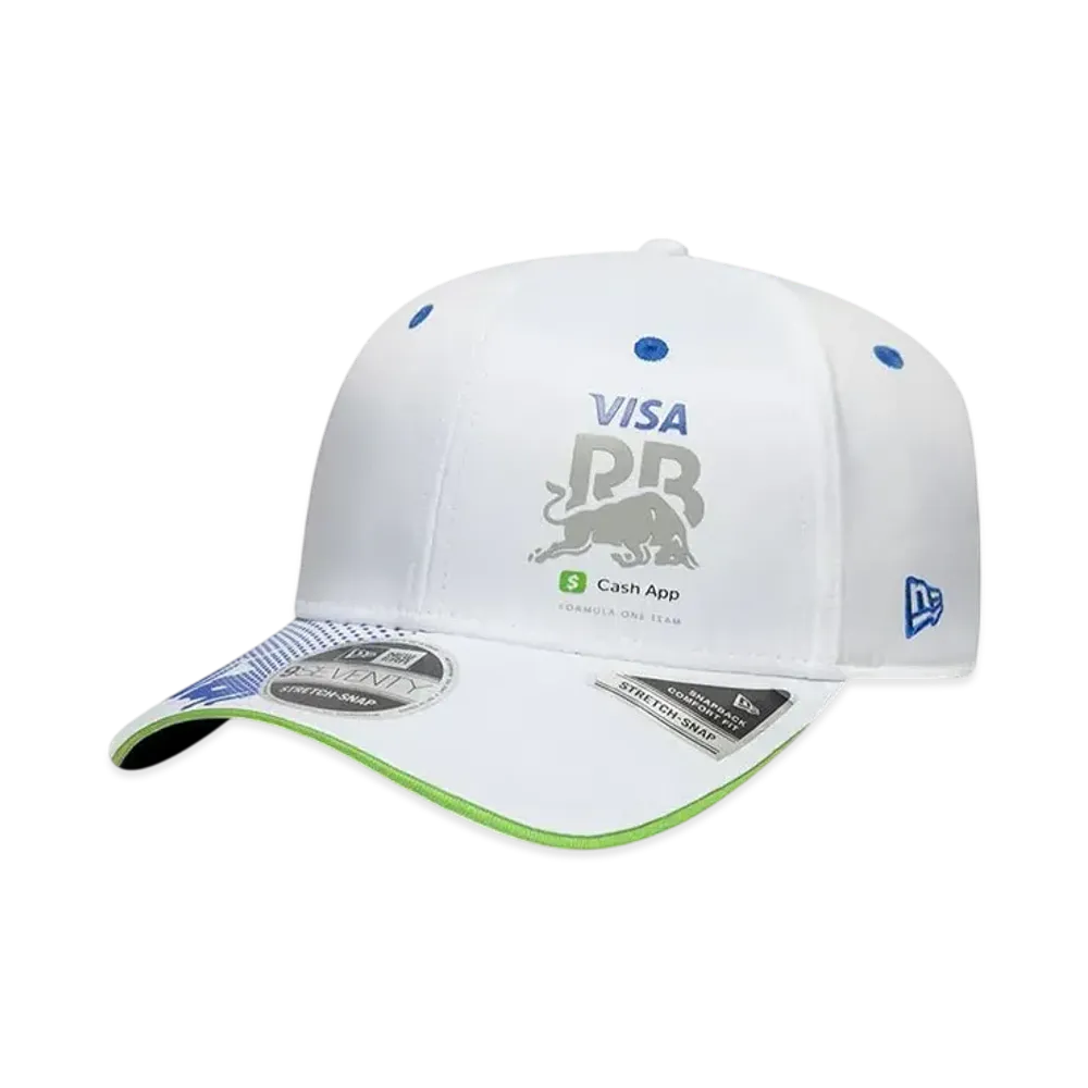 NEW ERA 9Seventy Stretch Snap Motorsport Collection Racing Bulls F1 Team Logo "White"