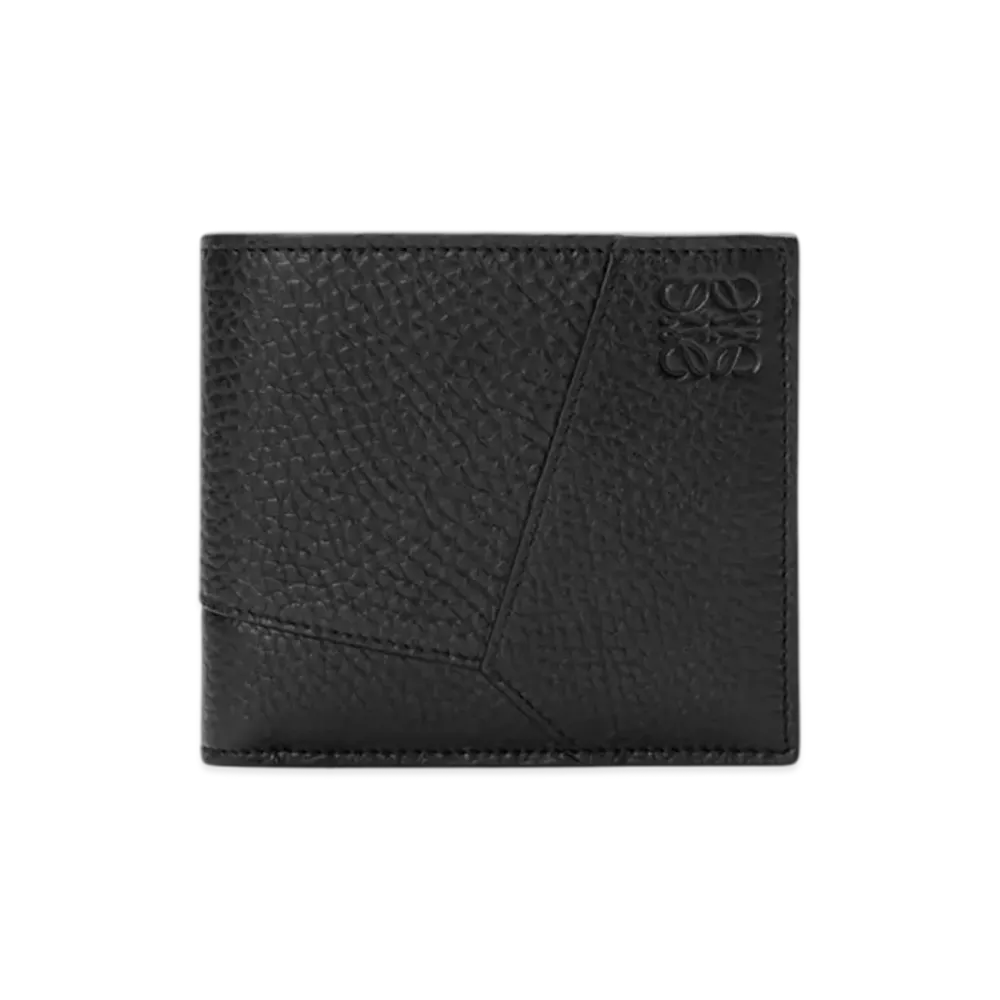 LOEWE Puzzle Bifold Wallet "Black"