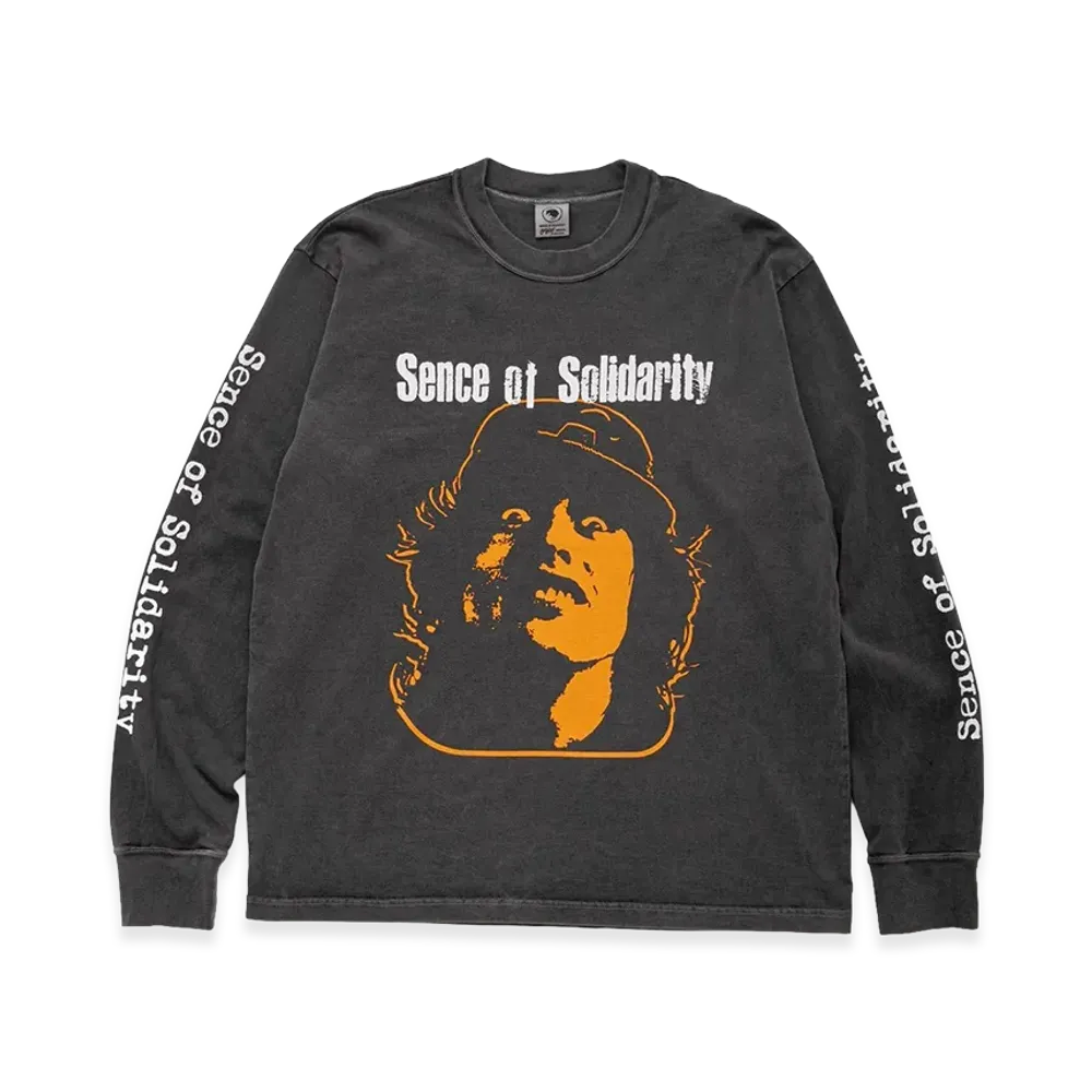 RATS Pigment Dyed L/S Tee "Orange"