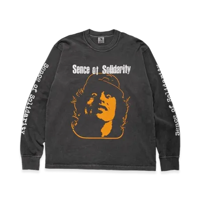 RATS Pigment Dyed L/S Tee "Orange"